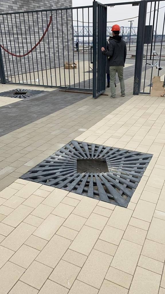 Приствольная решетка для дерева ZKING ATMOSPHERE 1.2х1.2м Черная в Михайловске фото