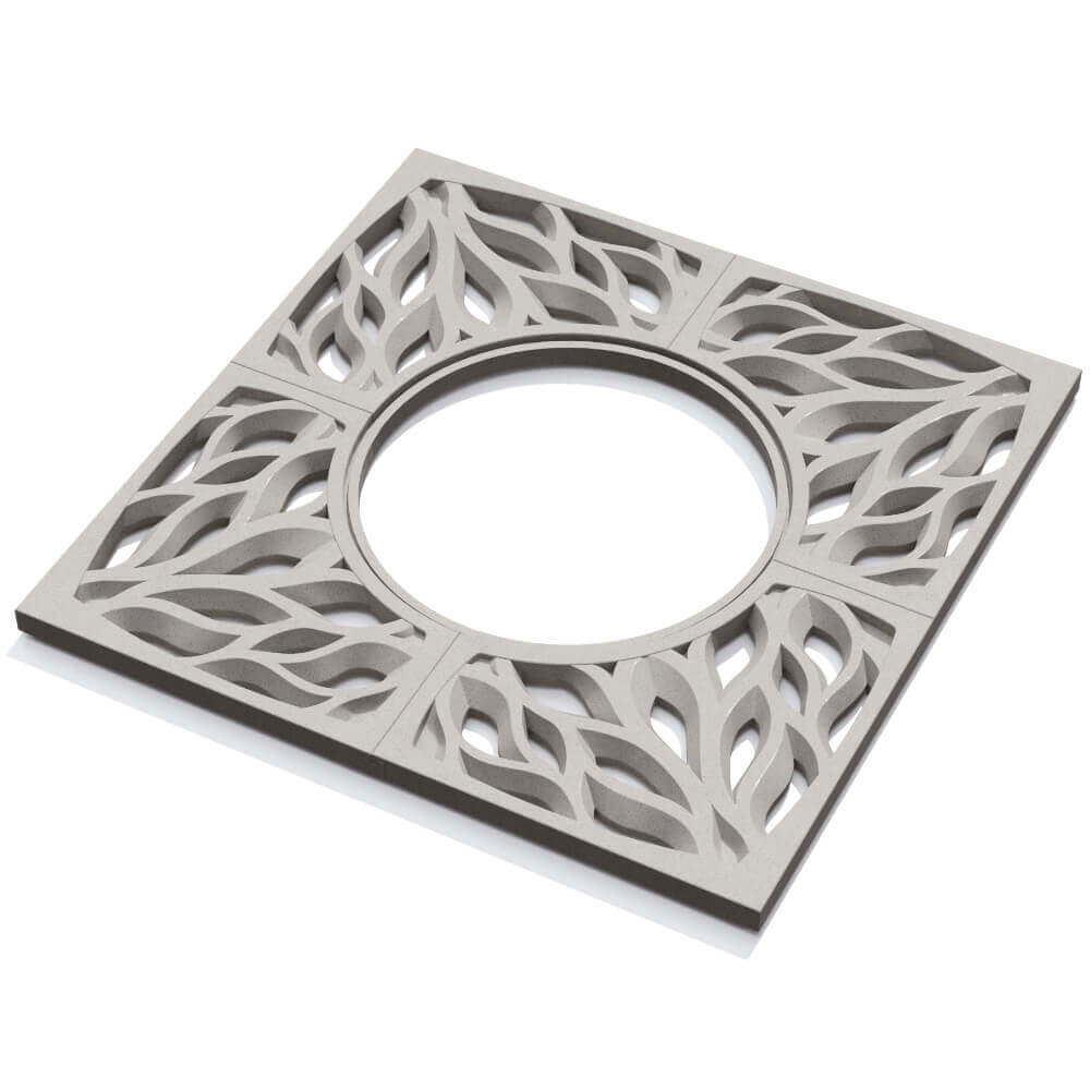 Приствольная решетка для дерева ZKING CRUST 1.2х1.2м Бежевая в Михайловске фото