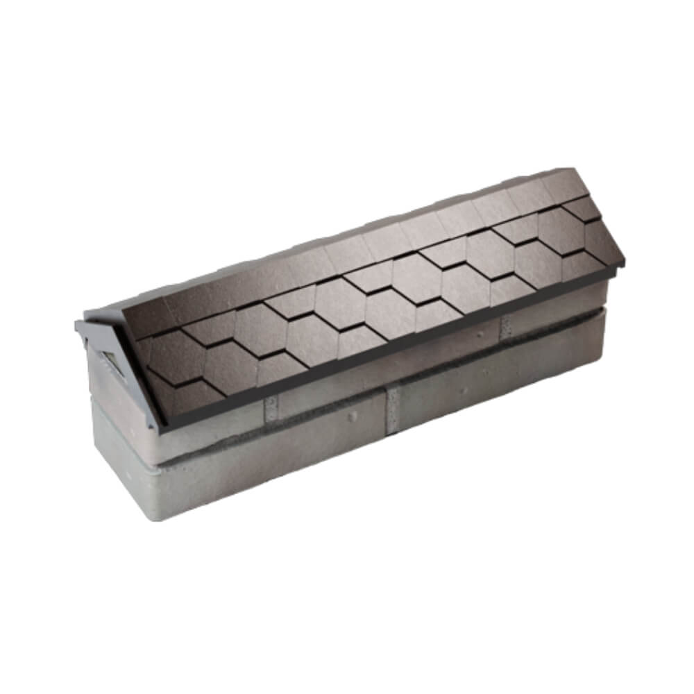 Парапет Zking Эверест Коричневый с посадкой на 0.5 кирпича (130мм) в Михайловске фото