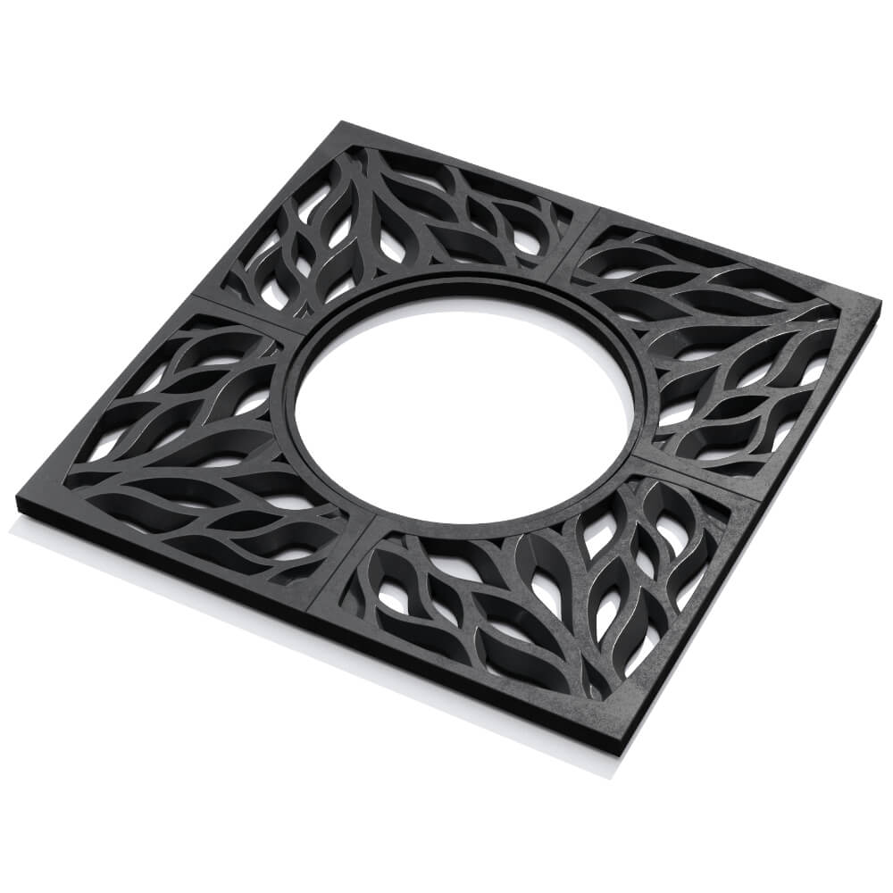 Приствольная решетка для дерева ZKING CRUST 1.2х1.2м Черная в Михайловске фото