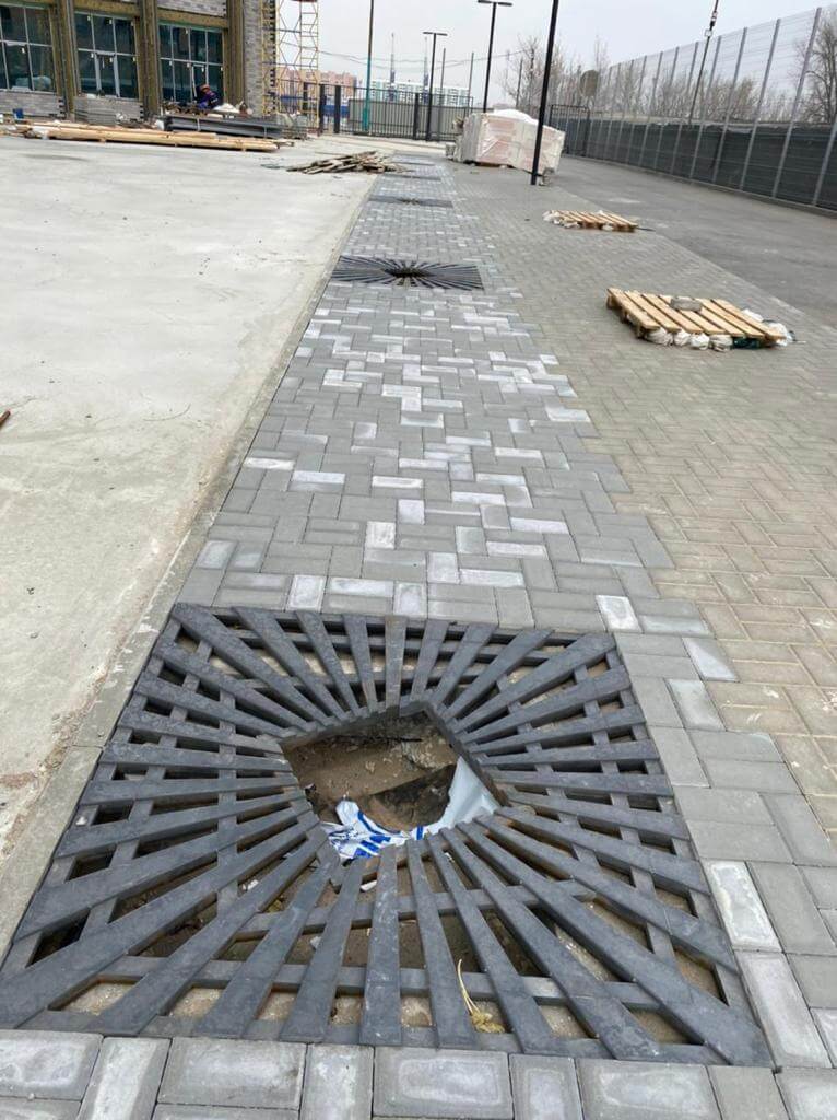 Приствольная решетка для дерева ZKING ATMOSPHERE 1.2х1.2м Черная в Михайловске фото