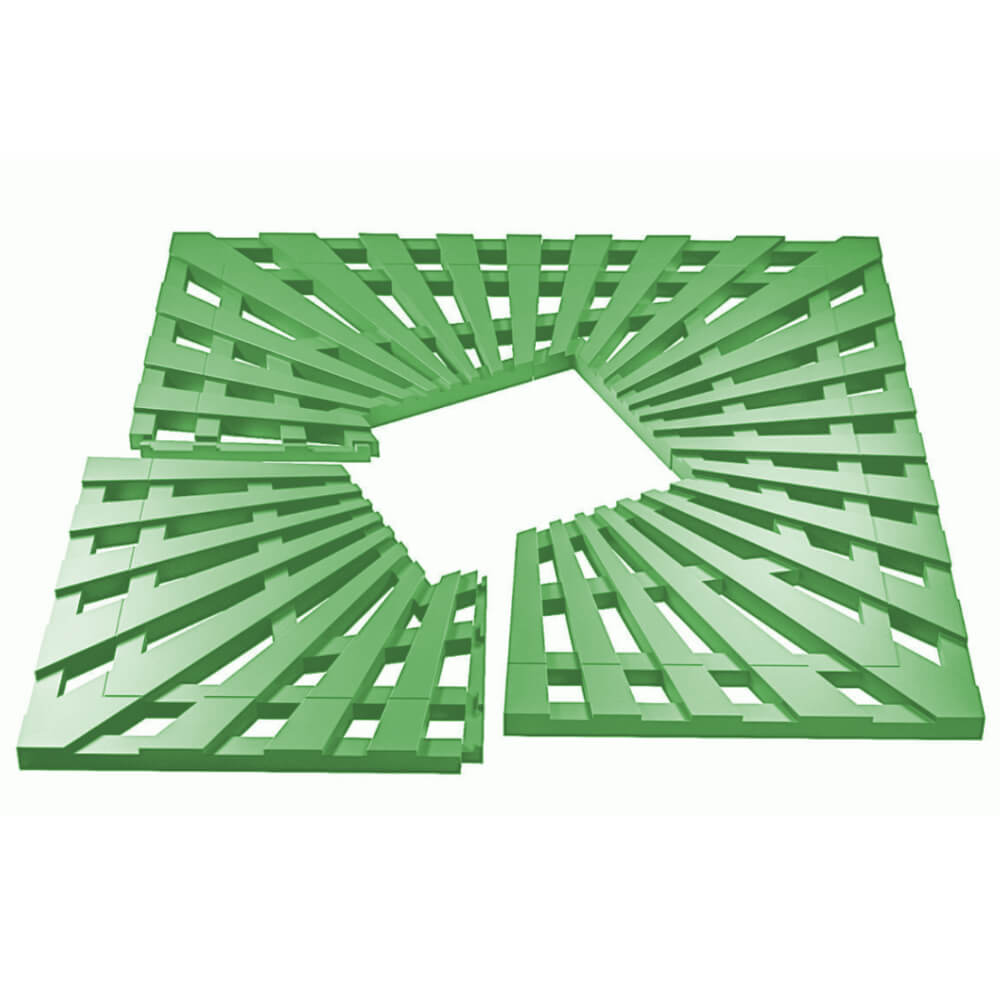 Приствольная решетка для дерева ZKING ATMOSPHERE 1.2х1.2м Зеленая в Михайловске фото