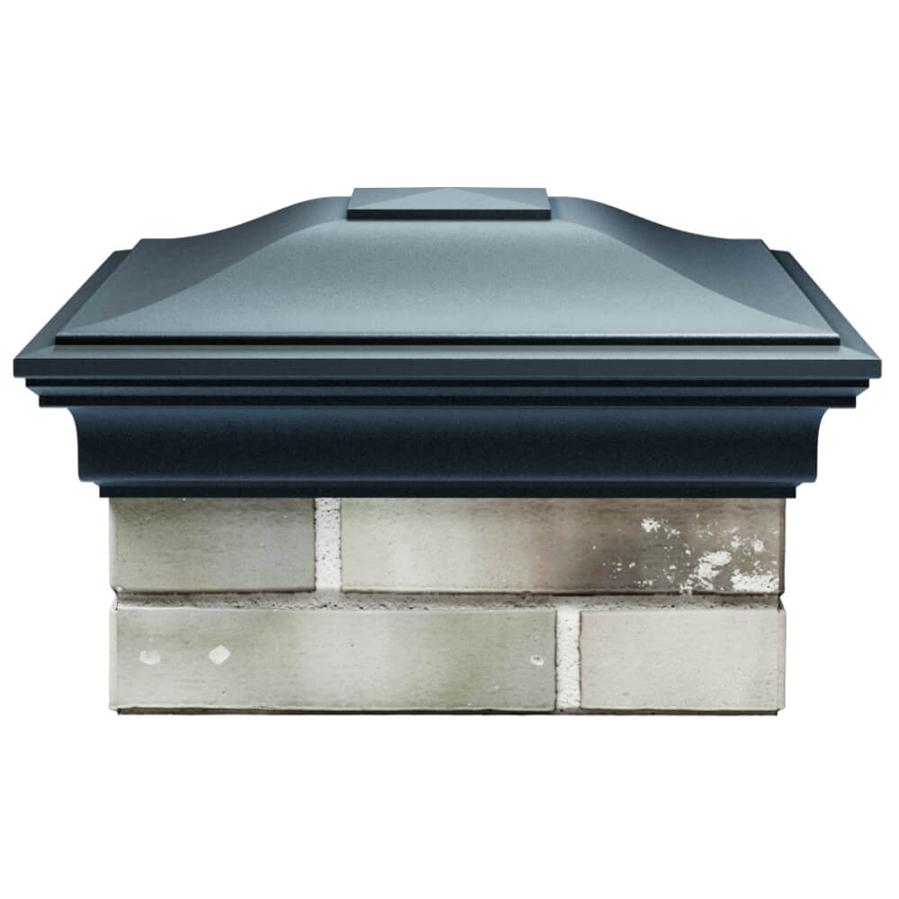 Колпак Zking Монблан Серый на столб 1.5х1.5 кирпича (385х385мм) Михайловск фото