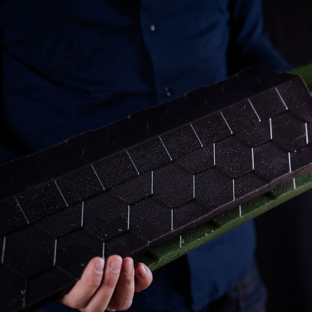 Парапет Zking Эверест Черный с посадкой на 1 кирпич (200/225/255мм) в Михайловске фото