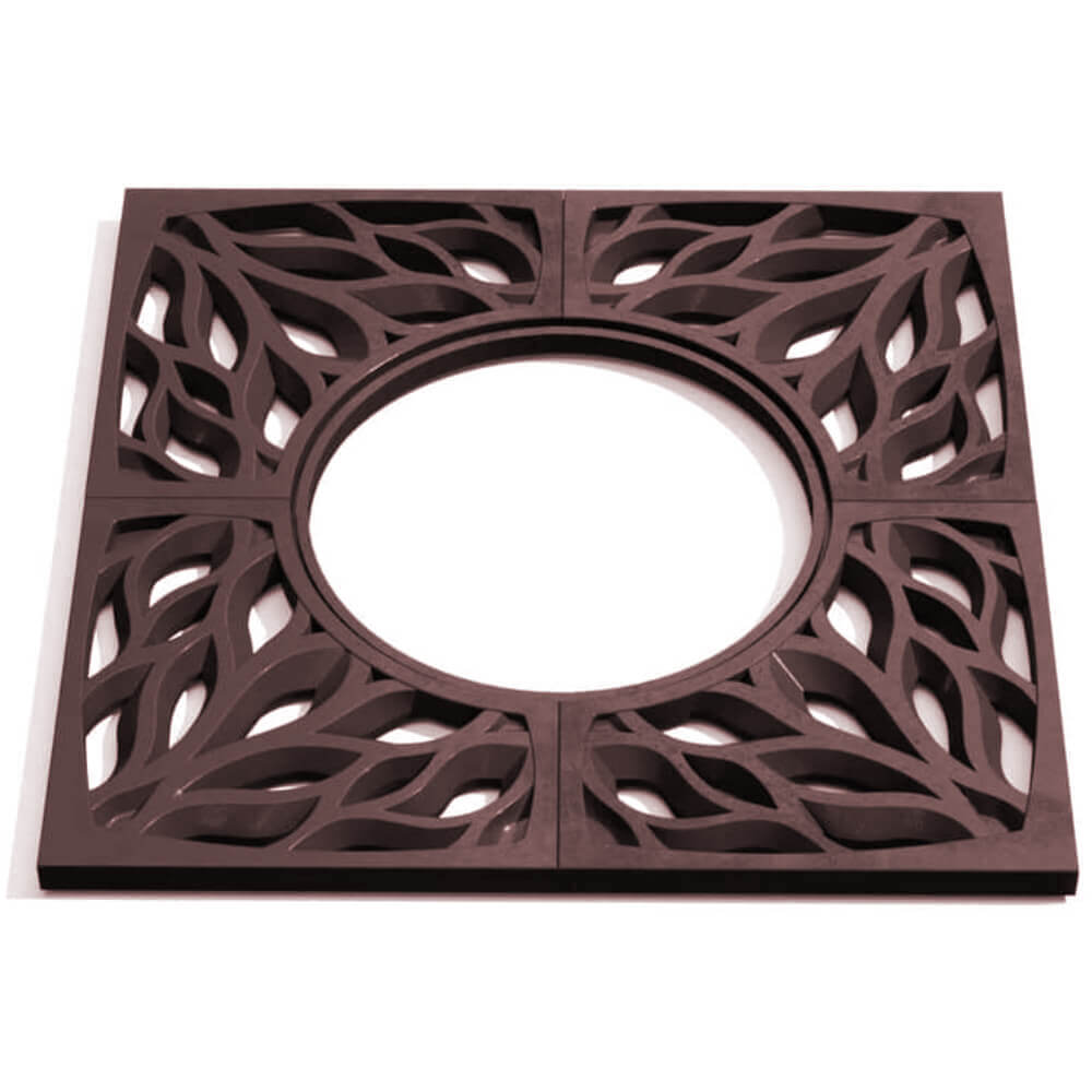 Приствольная решетка для дерева ZKING CRUST 1.2х1.2м Коричневая Михайловск фото