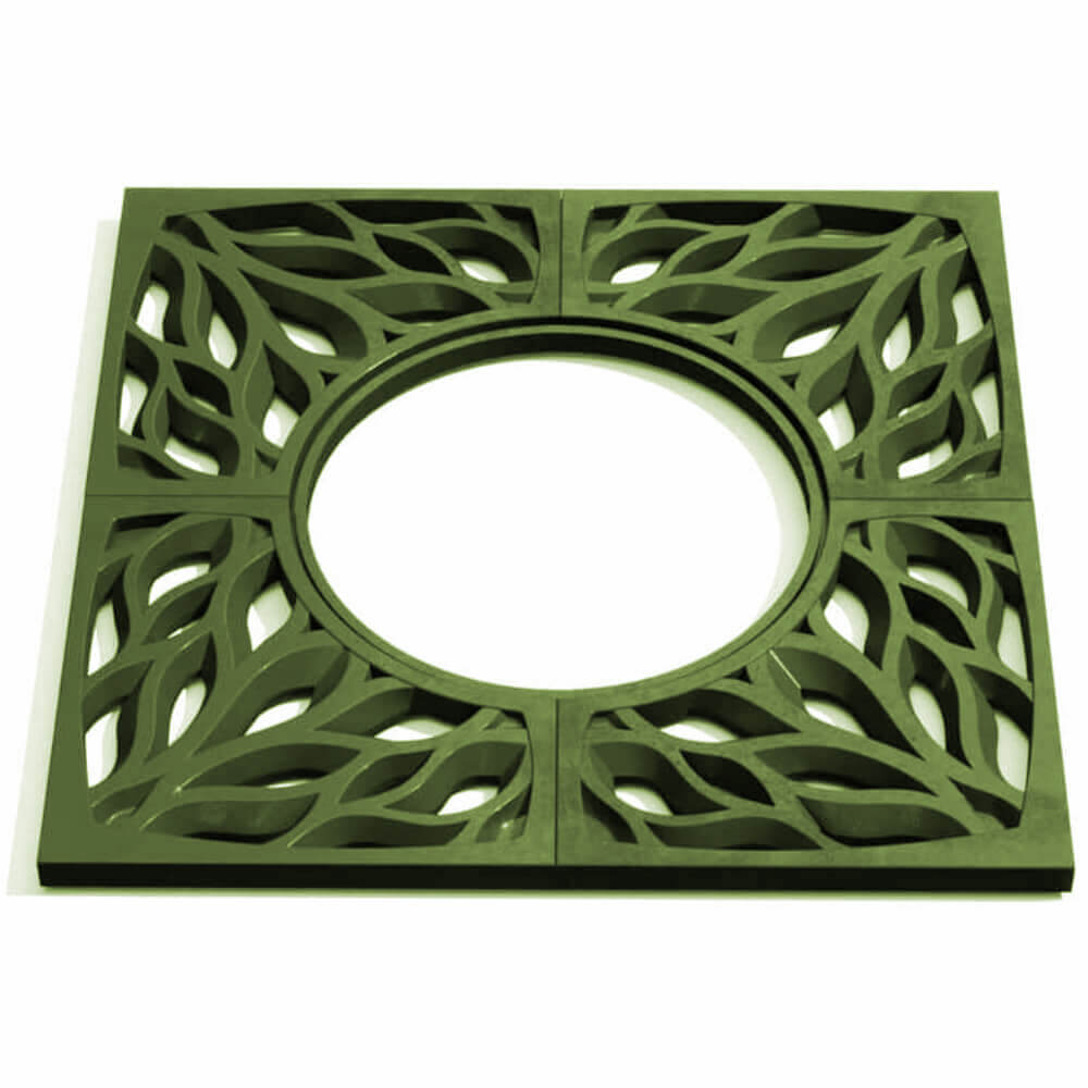 Приствольная решетка для дерева ZKING CRUST 1.2х1.2м Зеленая Михайловск фото