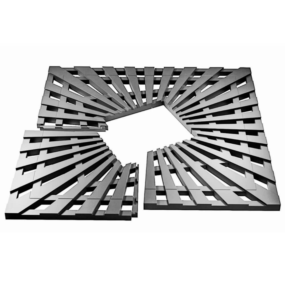 Приствольная решетка для дерева ZKING ATMOSPHERE 1.2х1.2м Серая в Михайловске фото