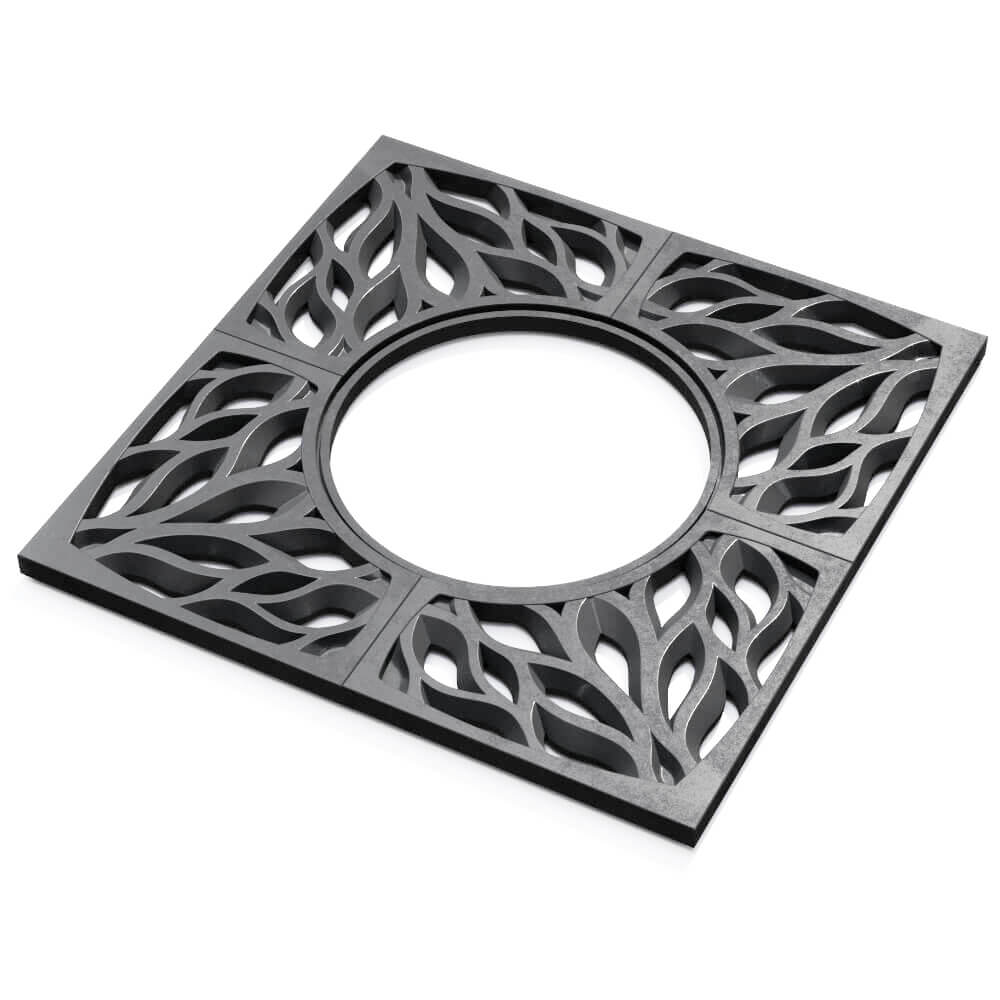 Приствольная решетка для дерева ZKING CRUST 1.2х1.2м Серая в Михайловске фото