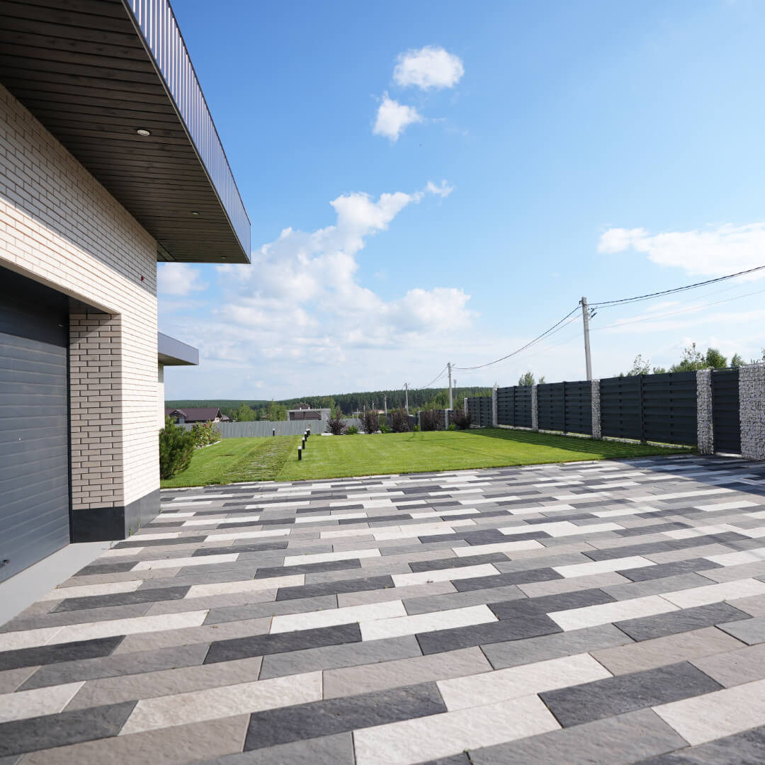 Шаговая плита STONE Графитовый Серый 990х330х55мм в Михайловске фото